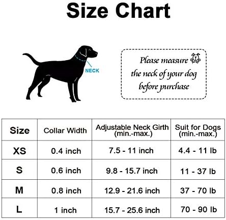 QQPETS köpek tasması Kişiselleştirilmiş Yumuşak Rahat Ayarlanabilir Yaka Küçük Orta Büyük Köpekler için Açık Eğitim