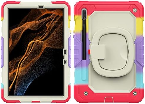 Tablet PC için kılıf Çocuklar Renk Ağır Darbeye Dayanıklı TPU Kılıf Samsung Galaxy Tab için S7 11 inç T870/T875 (2020)/Tab