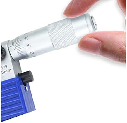 UXZDX CUJUX Kolu Mikrometre 0-25mm Yüksek Hassasiyetli 0.001 Arama Mikrometre Dış Çap Spiral Mikrometre Göstergesi