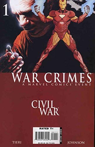 İç savaş: Savaş Suçları 1 FN; Marvel çizgi romanı / Demir Adam