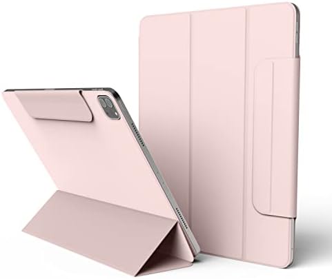 elago Akıllı Folio Kılıf iPad Pro 12.9 inç 6th, 5th, 4th Nesil Manyetik Toka ile-Apple Kalem ile uyumlu, koruyucu