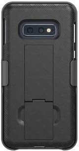 BELTRON Slim Fit Koruyucu Kılıf ve Kılıf Combo Galaxy S10E Döner Kemer Klipsi ve Dahili Kickstand ile (Samsung Galaxy
