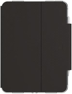 [U] tarafından UAG için Tasarlanmış iPad 10.9 10th Gen 2022 Kılıf Lucent Siyah Kalem Tutucu ile Ultra İnce Hafif Koruyucu