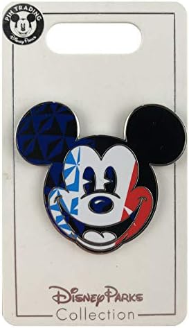Disney Pin-Epcot Dünya Vitrin Bayrakları-Mickey Mouse Simgesi-Fransa