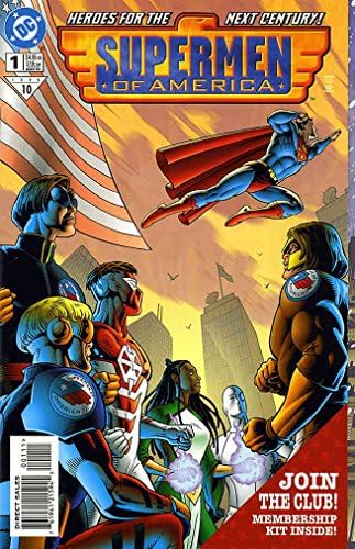 Amerika'nın Süper Adamları (1. Seri) 1CS VF / NM; DC çizgi roman