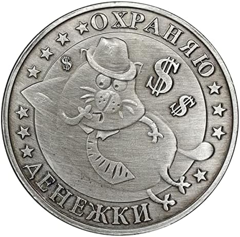 Rus Elmas Fare Madalyon Aşk Gümüş Paralar Kız Arkadaşlar için Hediyeler hatıra paraları Koleksiyon