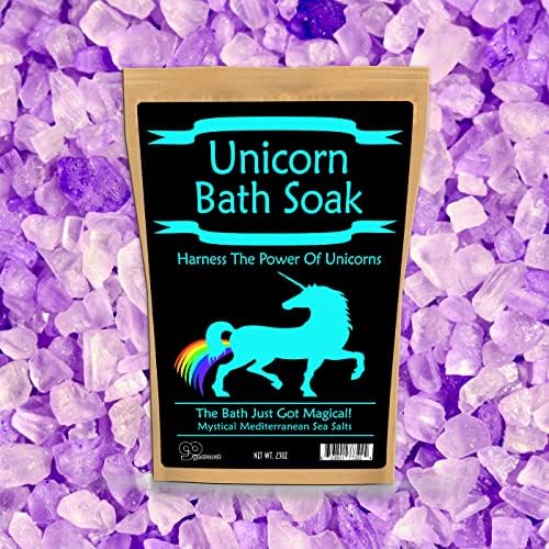 Unicorn Bath Soak-Unicorn Banyo Tuzları Lüks Banyo Ürünleri Kızlar için Komik Unicorn Hediyeleri Kadınlar için Unicorn