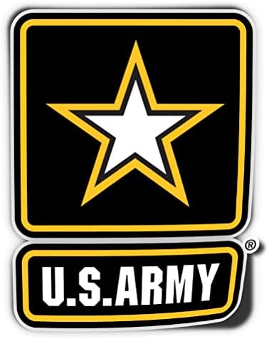 ABD Ordusu Çıkartmaları Amerika Birleşik Devletleri Amblemi Logosu Vinil Çıkartması Dizüstü Su Şişesi Araba Karalama