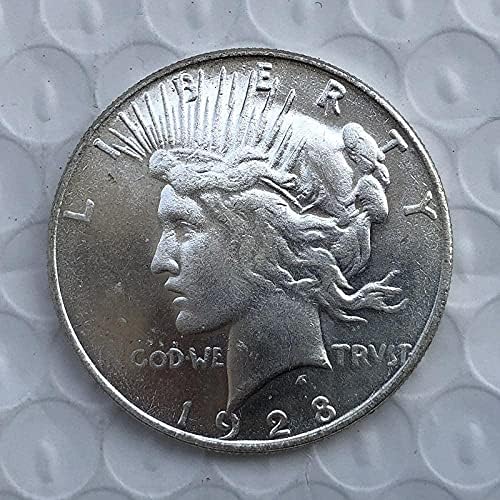 1928-S Amerikan Sikke Çoğaltma hatıra parası Gümüş Kaplama Antika El Sanatları hatıra parası Koleksiyon seramik karo