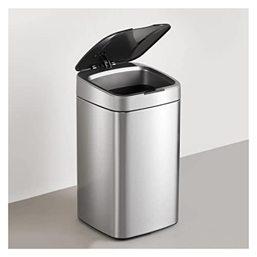 MFCHY Mutfak Akıllı çöp tenekesi Otomatik Sensör Oturma Odası Paslanmaz Çelik çöp tenekesi Automatica çöp kutusu