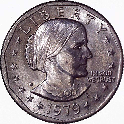1979 D Susan B. Anthony Dolaşımsız Dolar Hakkında 1 Dolar