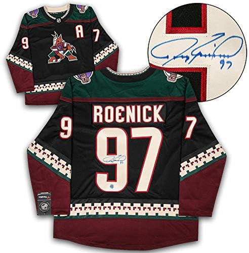 Jeremy Roenick Phoenix Coyotes İmzalı Alt Retro Fanatikler Forması - İmzalı NHL Formaları