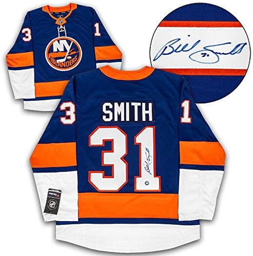 Billy Smith New York Adalıları İmzalı Fanatik Forması-İmzalı NHL Formaları