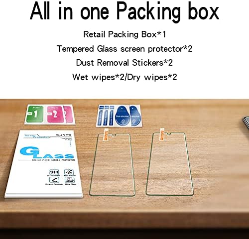 [2-Pack] KATİN Samsung Galaxy A50, A30, A30s, M31 Temperli Cam Ekran Koruyucu Anti Scratch, Kabarcık Ücretsiz, 9H