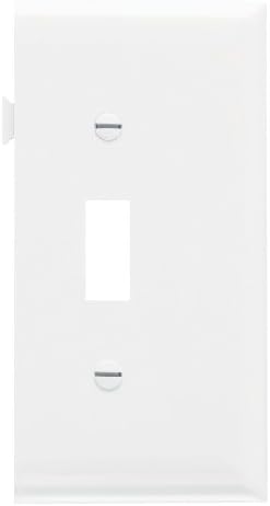 Legrand-Pass & Seymour PJSE1WCC10 Seksiyonel Termoplastik Duvar Plakası Junior Jumbo Geçiş Ucu Bölümü, Beyaz
