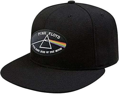 Pink Floyd erkek Ayın Karanlık Yüzü Siyah Sınır Snapback beyzbol şapkası Siyah