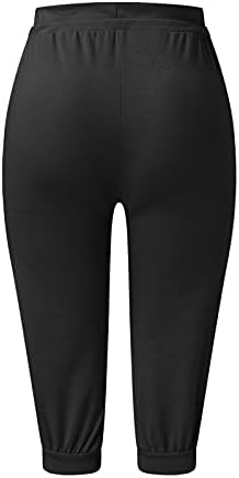 MGBD Bayan Yüksek Bel Egzersiz Kırpılmış Yoga Pantolon Rahat Artı Boyutu plaj şortu Spor Atletik Yaz Şort Chino Pantolon