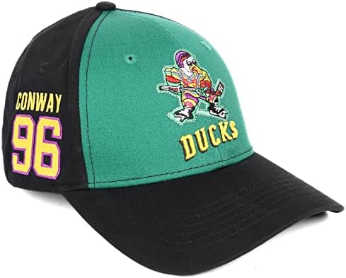 TRİVİNKİN Güçlü Ördekler şapka erkek Ördek şapka Hokey Şapkası Ayarlanabilir Snapback beyzbol şapkası İşlemeli Logo