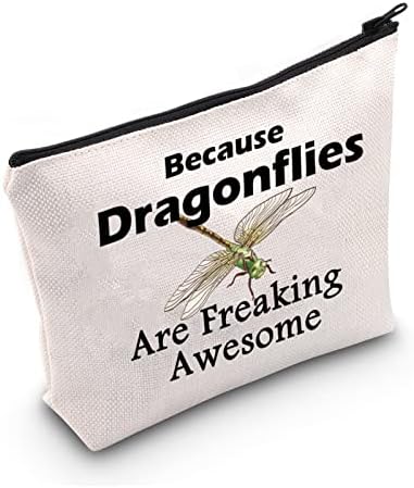 LEVLO Komik Yusufçuklar Hediyeler Çünkü Yusufçuklar Çıldırıyor Harika Makyaj Çantaları Yusufçuk Manevi Fermuarlı Kese