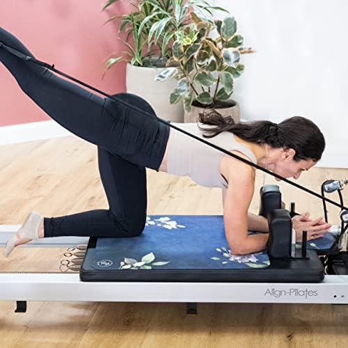 Pilates Reformer Mat-Pilates Reformer Makinesi Havlu-Egzersiz Matı-Fitness Salonu Matı-Mini Seyahat Yoga Matı-Siyah