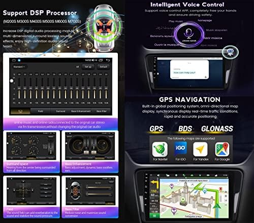 Citroen için C5 2008-2017 GPS Navigasyon, Android 11 Araba Stereo Sat Nav Radyo 9 Kafa Ünitesi Dokunmatik Ekran Video