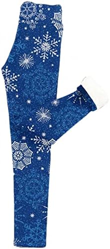 Polar Astarlı Tayt Yıldızlı Gökyüzü Yüksek Bel dinlenme pantolonu Ultra Yumuşak Premium Sıcak Elastik ve Zayıflama
