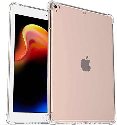 Temizle iPad 9.7 inç Kılıf için iPad 6th (2018),iPad 5th (2017),iPad Pro (),hava 2nd (2014),hava 1st (2013), kauçuk