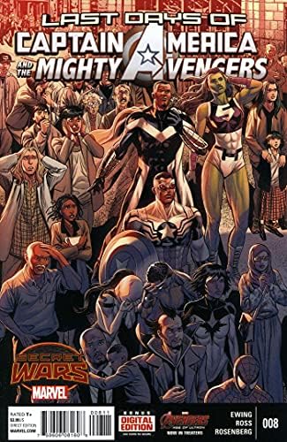 Kaptan Amerika ve Güçlü Yenilmezler 8 VF; Marvel çizgi romanı / Son Günler