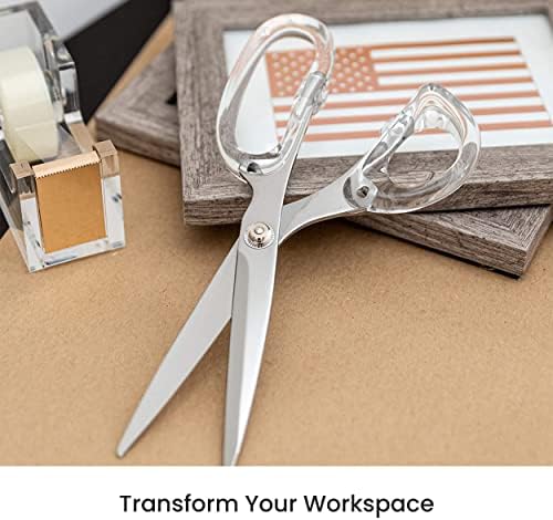 OfficeGoods akrilik ve paslanmaz çelik 9 Makas-Şık ev, Ofis veya okul için Modern Tasarım - Sanat ve el Sanatları,