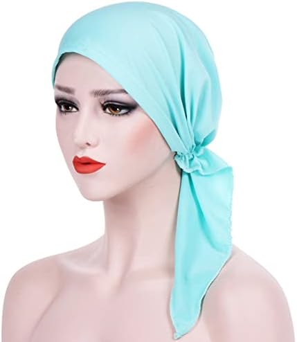 Türban kaybı kafa şal saç Müslüman şapka streç kadın kap eşarp kap beyzbol kapaklar şapkalar