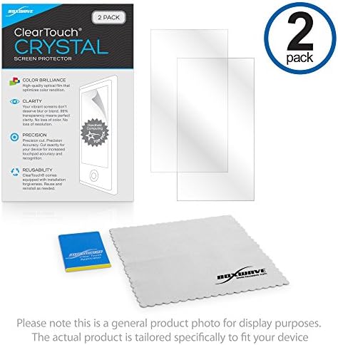 TCL Sekmesi için BoxWave Ekran Koruyucu (BoxWave tarafından Ekran Koruyucu) - ClearTouch Crystal (2'li Paket), HD