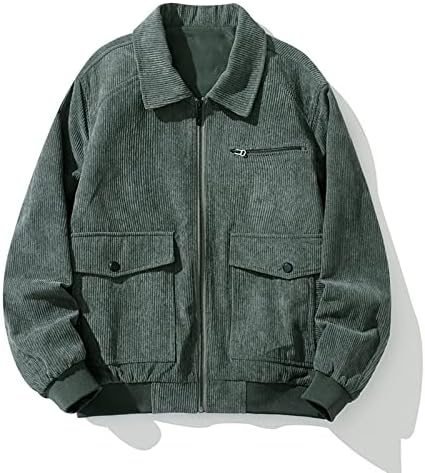 Erkek Kış Ceket Kadife Peluş Kalınlaşmış Büyük Düz Renk Yaka Gevşek Lambswood Ceket