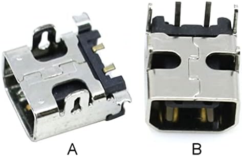 Nintendo dsi NDSi XL LL için Güç jack konnektörü şarj portu jak soketi Değiştirme 2 adet Paketi (Bir Stil)
