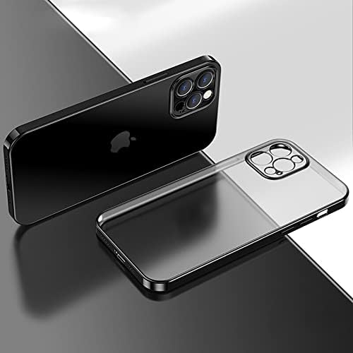Lymoc iPhone 13 Pro ile Uyumlu Şeffaf Kılıf, Kaplama Tampon Kapak iPhone Pro 13 Kılıf iPhone 13 pro için İki Ekran