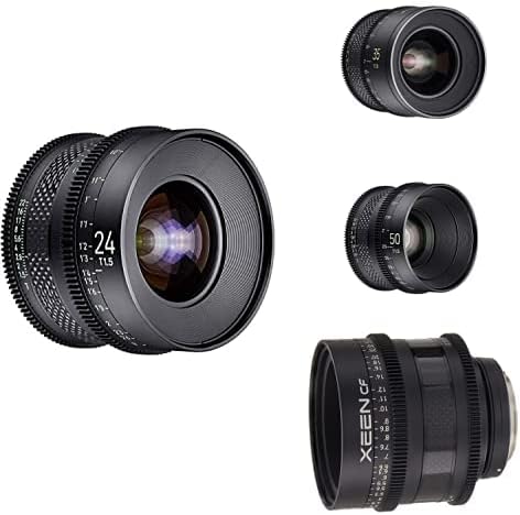 Canon EF için Rokinon XEEN CF 4 Lens Paketi