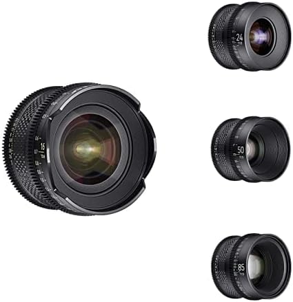 Sony E için Rokinon XEEN CF 4 Lens Paketi