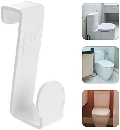 Toddmomy 12 adet Organize Tuvalet Lazımlık Plastik Dolap Kanca Ücretsiz Asılı Banyo Z-Şekilli Askı Hiçbir Askıları