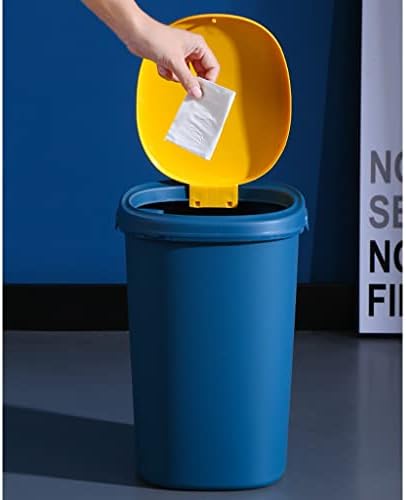 HJRD çöp kutusu, Basınç Kapağı çöp tenekesi Ev Oturma Odası Büyük Kapasiteli Işık örtü kağıdı Sepeti Tuvalet Çöp Depolama