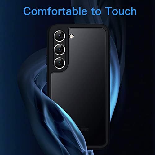 JETech Mat Kılıf Samsung Galaxy S23+ / S23 Artı 5G 6.6 İnç, buzlu Saydam Arka Koruyucu İnce Telefon Kapağı, Anti-Parmak