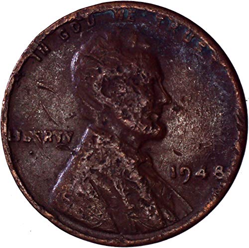 1948 Lincoln Buğday Cent 1C Fuarı