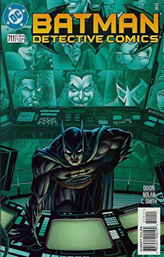 Dedektif Çizgi Romanları 711 VF; DC çizgi romanı / Batman Chuck Dixon