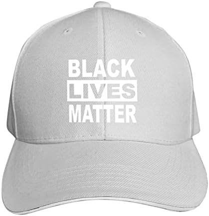 Siyah Lives Matter Yetişkin Beyzbol Şapkası Kadın Beyzbol Şapkası Ayarlanabilir Erkekler Kamyon Şoförü Kapakları