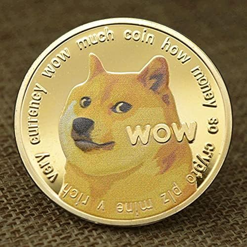 Favori Sikke hatıra parası Shiba Inu Sikke Doge Sikke Altın Kaplama Sanal Sikke Mücadelesi Coin Bitcoin Tahsil Sikke