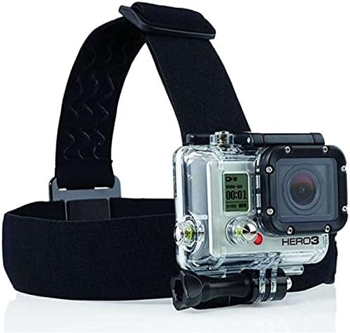 Navitech 8 in 1 Eylem Kamera Aksesuarı Combo Kiti ile Gri Kılıf ile Uyumlu APEMAN Eylem Kamera A80 4K Eylem Kamera