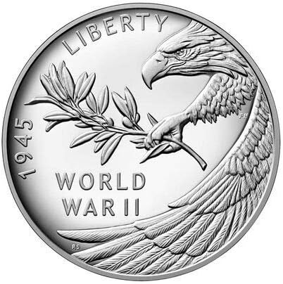 II. Dünya Savaşı'nın Sonu 75. Yıl Dönümü Gümüş Madalyası-Sadece 20.000 Basıldı