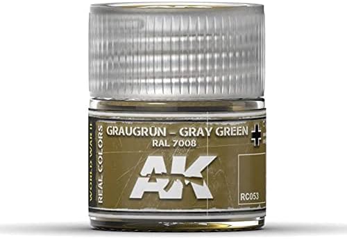 AK Gerçek Renkler RC053 Graugrün-Gri Yeşil RAL 7008 (10ml)