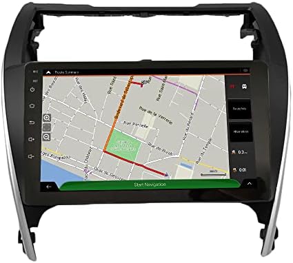 Android 10 Autoradio Araba Navigasyon Stereo Multimedya Oynatıcı GPS Radyo 2.5 D Dokunmatik Ekran Toyota Camry 2012-2014