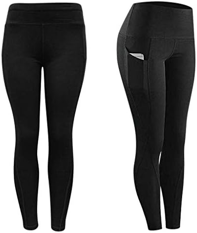 CHGBMOK Yüksek Belli Tayt Kadınlar için Ultra Yumuşak Streç Yoga Pantolon Popo Kaldırma Spor Egzersiz Koşu Pantolon