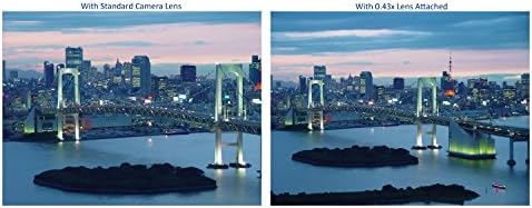 fujifilm X-S1 için 0.43 x Yüksek Çözünürlüklü Geniş Açı Dönüşüm Lensi