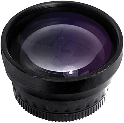Yeni 2.0 X Yüksek Çözünürlüklü Telefoto Dönüşüm canon lensi EOS M50 (Sadece Lensler Filtre Boyutları 49, 52, 55, 58